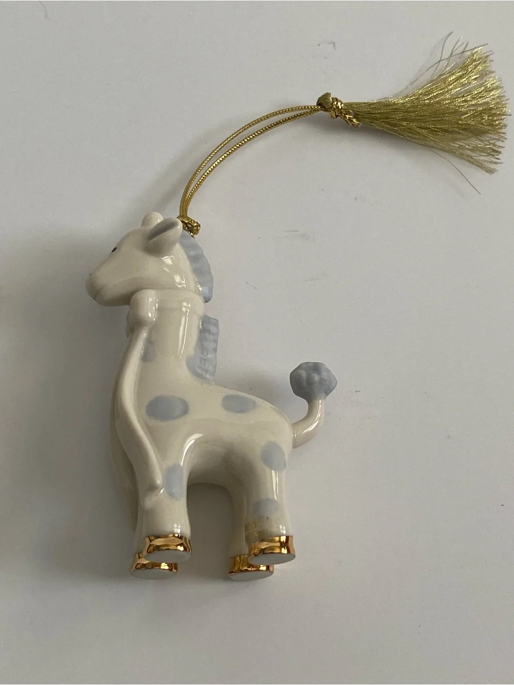 Lenox baby’s first Christmas giraffe boy 2013 Christmas ornament collection